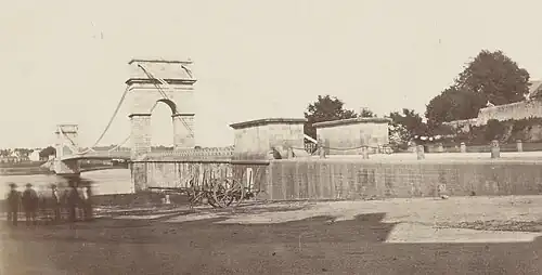 Pont Saint-Christophe en 1866.