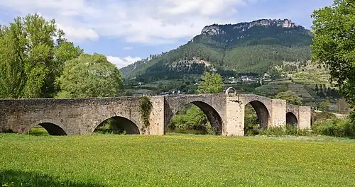 Pont médiéval de Quézac.
