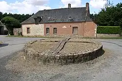 La place de l'église.