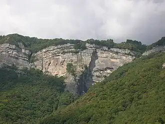 La cascade de l'Oule.