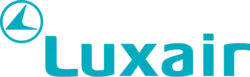 Logo de la compagnie Luxair dans les années 2020.