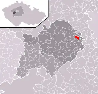 Localisation de Lužce