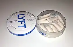 Lyft nicotine pouches.