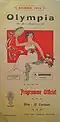 Programme de L'Olympia (1913).