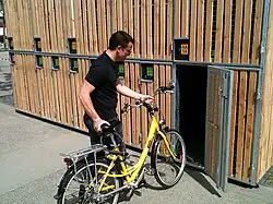 Un Métrovélo à Grenoble.