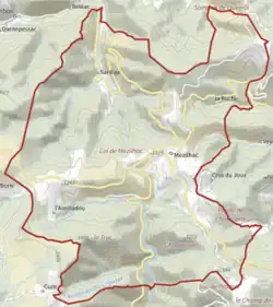 Carte topographique