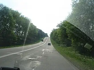 La M12 dans l’oblast de M12.