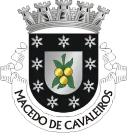 Blason de Macedo de Cavaleiros