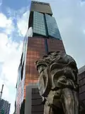 Le MGM Macao et la statue du lion doré, inspirés du design du MGM Grand Las Vegas aux États-Unis