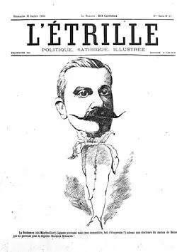 dans le journal l'Etrille.