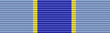 Ruban de la médaille de la MONUC (ciel-liseré jaune-bleu-liséré jaune-bleu)