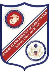 Blason du Marine Corps Embassy Security Group.