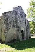 Façade de l'église.