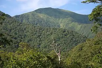 Vue depuis le refuge Rakko.