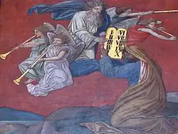 Peinture monumentalede Jean Weyh (XIXe).