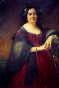 Portrait de Mme Émile Pereire, née Rachel Herminie Rodrigues-Henriques (1805-1874)