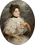 Portrait de sa première épouse, Madeleine Jagerschmidt.