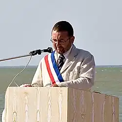 Patrice Raffarin, maire de Rivedoux-Plage.