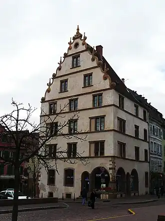 Maison Kern (1594) au no&nbsp;1&nbsp;Inscrit MH (1990)