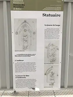 Explication du statuaire.