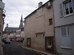 Vue de la rue Hérisson.