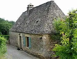 Maison en pierre au lieu-dit Boyer.