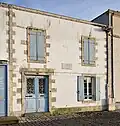Maison natale de Gustave Dechézeaux sur le port de La Flotte, Île de Ré.