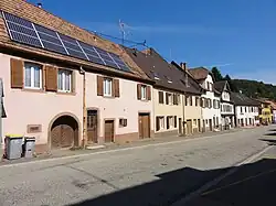 Grand-rue à Maisonsgoutte