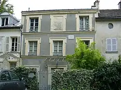 Vue de la façade de la maison où Wagner a terminé l'opéra