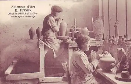 Atelier Tessier, début XXe&nbsp;siècle