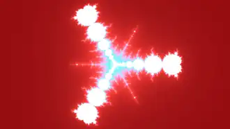 f(z,c)=z²+c3-δ, avec δ≈-1.401155 le point de Feigenbaum