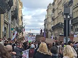 Manifestation du 31 janvier 2023 à Bordeaux.