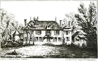 Ancien manoir de la Planche prés Saint-Léger.