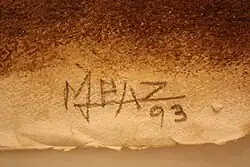 signature de Manolo Paz