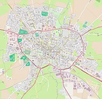 voir sur la carte de Bayeux