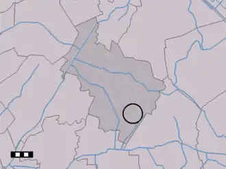 Localisation de Mantinge