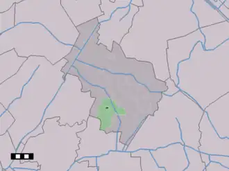 Localisation de Wijster