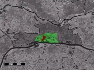 Localisation de Ochten