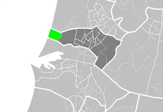 Localisation de Wijk aan Zee