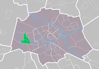 Localisation de Hoogkerk