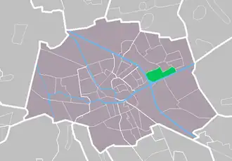 Localisation de Oosterhoogebrug