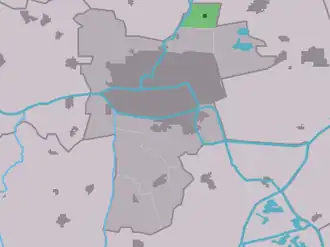 Localisation de Miedum