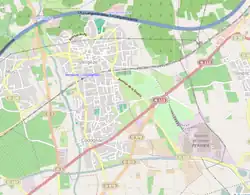 Carte de la ville de Lunel.