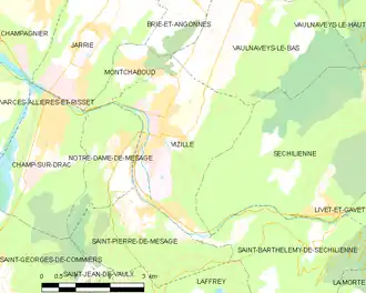 Carte de Vizille