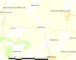 Carte de la commune.