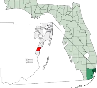 Localisation de Palmetto Bay