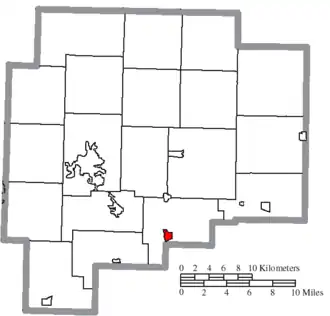 Localisation de Senecaville