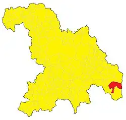 Localisation de Cabella Ligure