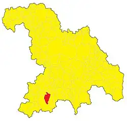 Localisation de Morbello