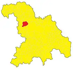 Localisation de Quargnento